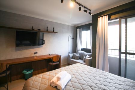 Suíte de kitnet/studio para alugar com 1 quarto, 27m² em Moema, São Paulo
