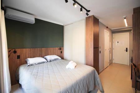 Suíte de kitnet/studio para alugar com 1 quarto, 27m² em Moema, São Paulo