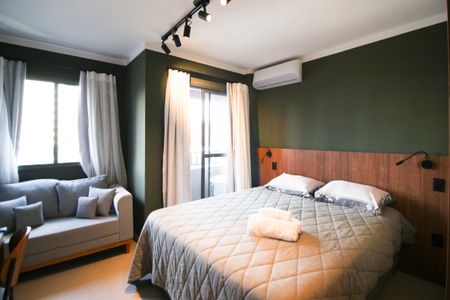 Suíte de kitnet/studio para alugar com 1 quarto, 27m² em Moema, São Paulo