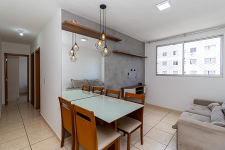 Sala de apartamento para alugar com 2 quartos, 48m² em Conjunto Helena Antipoff, Belo Horizonte