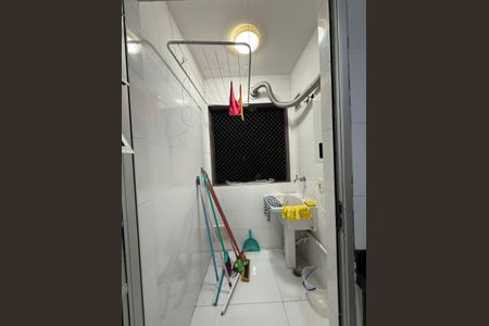 Área de serviço de apartamento à venda com 1 quarto, 57m² em Jardim Calux, São Bernardo do Campo