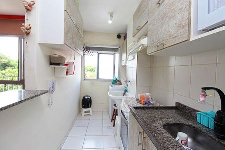 Cozinha de apartamento para alugar com 2 quartos, 51m² em Glória, Porto Alegre