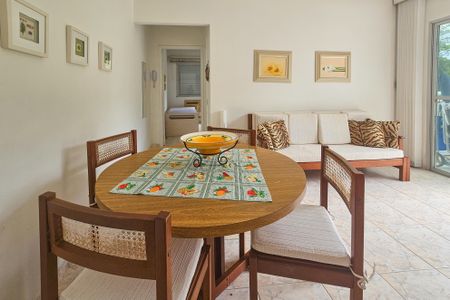 Sala de apartamento para alugar com 1 quarto, 83m² em Loteamento Joao Batista Juliao, Guarujá