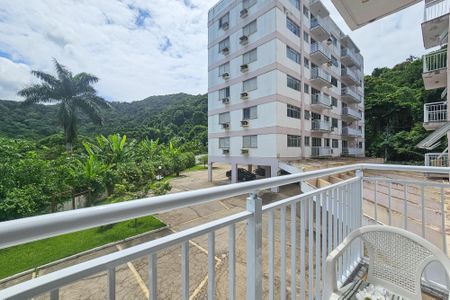 varanda de apartamento para alugar com 1 quarto, 83m² em Loteamento Joao Batista Juliao, Guarujá