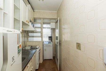 Cozinha de apartamento para alugar com 1 quarto, 40m² em Jardim Botânico, Porto Alegre