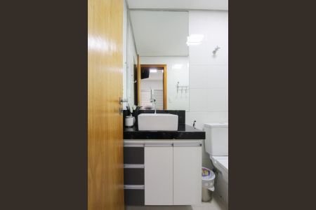 Banheiro da Suíte de apartamento à venda com 3 quartos, 134m² em Dona Clara, Belo Horizonte