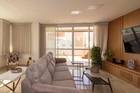 Sala de apartamento à venda com 3 quartos, 215m² em Parque dos Pomares, Campinas