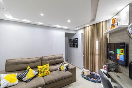 Sala/Cozinha/Área de Serviço de apartamento à venda com 2 quartos, 52m² em Chácara Cruzeiro do Sul, São Paulo