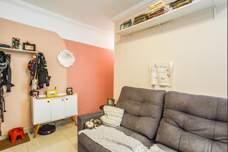 Sala de apartamento à venda com 2 quartos, 80m² em Jardim Santo André, Santo André