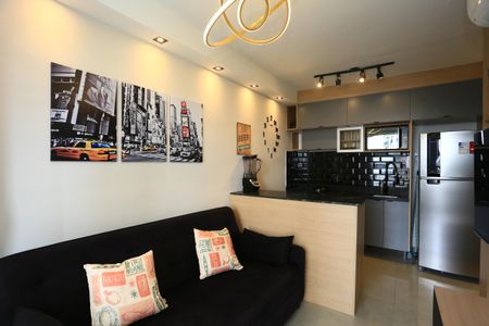 Sala de apartamento para alugar com 2 quartos, 40m² em Cidade Jardim, São Paulo