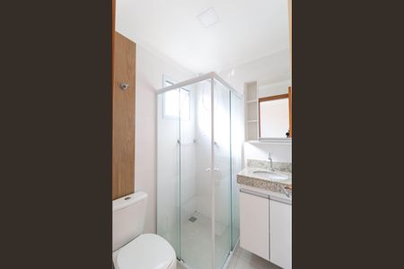 Suíte - Banheiro de apartamento para alugar com 1 quarto, 28m² em Vila Mazzei, São Paulo