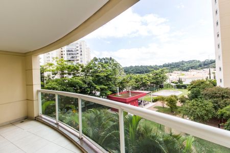 Varanda de apartamento para alugar com 3 quartos, 136m² em Tamboré, Santana de Parnaíba