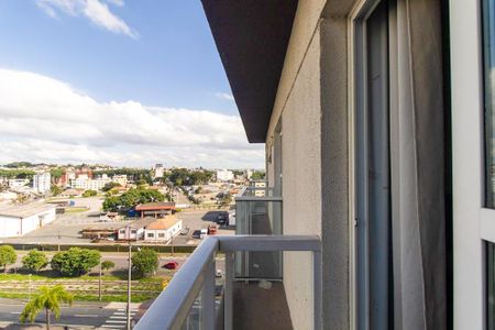 Varanda Studio de kitnet/studio para alugar com 1 quarto, 29m² em Cristo Rei, Curitiba