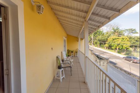 Varanda da Sala de casa à venda com 3 quartos, 205m² em Jardim Anton Von Zuben, Campinas