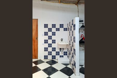 Área de Serviço de casa para alugar com 2 quartos, 45m² em Sítio do Campo, Praia Grande