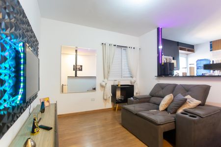 Sala de apartamento à venda com 1 quarto, 65m² em Vila Carmosina, São Paulo