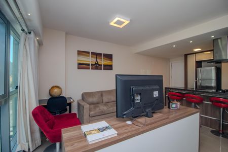 Sala/Cozinha/Suite de kitnet/studio para alugar com 1 quarto, 41m² em Praia de Belas, Porto Alegre