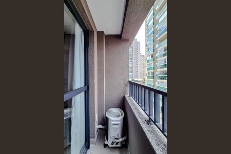 Varanda da Sala de kitnet/studio para alugar com 1 quarto, 27m² em Barra Funda, São Paulo