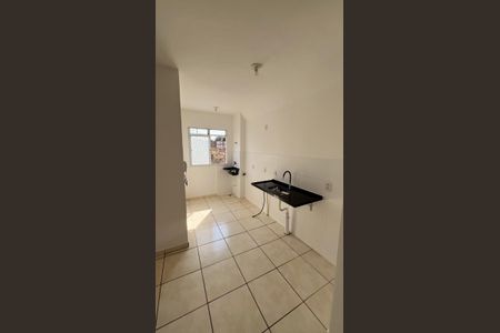 Cozinha de apartamento para alugar com 2 quartos, 42m² em Valentina Figueiredo, Ribeirão Preto