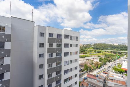 Vista da varanda de apartamento à venda com 2 quartos, 45m² em Canhema, Diadema