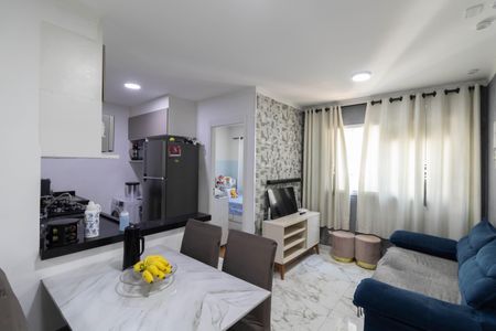 Sala e Cozinha de apartamento à venda com 2 quartos, 38m² em Jardim Lideranca, São Paulo