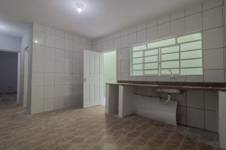 Cozinha de casa para alugar com 1 quarto, 60m² em Jardim Estrela, Mauá