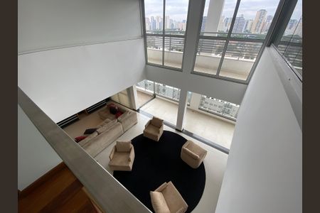 Vista do segundo andar de apartamento para alugar com 1 quarto, 163m² em Brooklin Novo, São Paulo