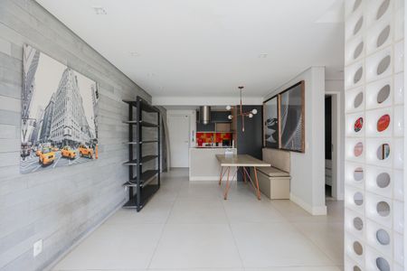 Sala de apartamento para alugar com 2 quartos, 70m² em Vila Sonia do Taboao, Taboão da Serra