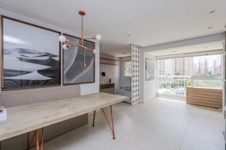 Sala de apartamento para alugar com 2 quartos, 70m² em Vila Sonia do Taboao, Taboão da Serra