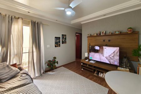 Sala de apartamento à venda com 2 quartos, 64m² em Jardim Andorinhas, Campinas