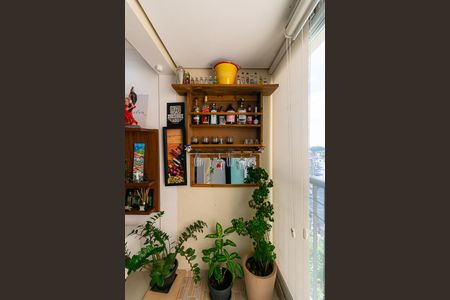 Varanda da Sala de apartamento para alugar com 3 quartos, 64m² em São Lucas, São Paulo