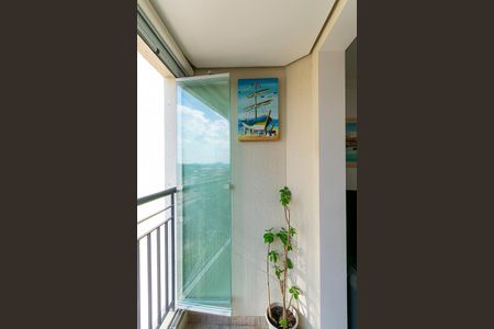 Varanda da Sala de apartamento para alugar com 3 quartos, 64m² em São Lucas, São Paulo