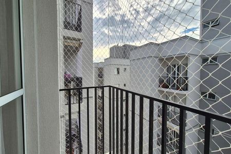 Varanda da Sala de apartamento para alugar com 2 quartos, 49m² em Jardim do Lago, Campinas