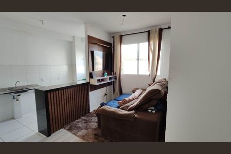 Sala de apartamento para alugar com 2 quartos, 42m² em Vila Perracini, Poá