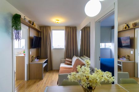 Sala de apartamento para alugar com 2 quartos, 37m² em Vila Inglesa, São Paulo