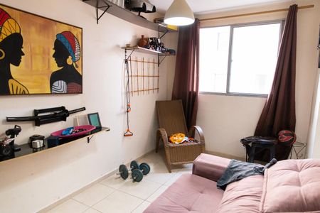 Sala de apartamento para alugar com 2 quartos, 56m² em Vila Campos Sales, Campinas