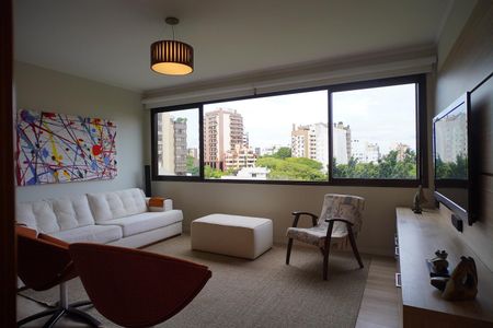 Sala de apartamento para alugar com 3 quartos, 131m² em São João, Porto Alegre