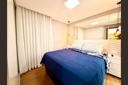 Suíte de apartamento à venda com 3 quartos, 80m² em Salgado Filho, Belo Horizonte