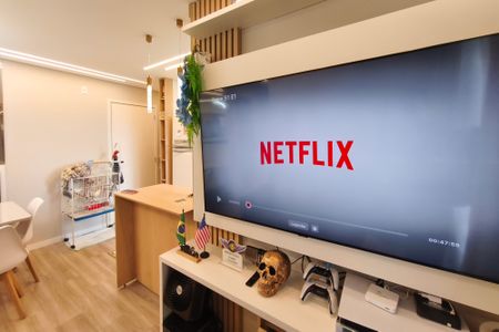 Sala de apartamento à venda com 2 quartos, 47m² em Cidade Satélite Íris, Campinas