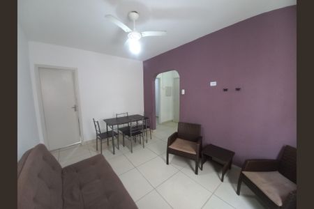 Sala de apartamento para alugar com 2 quartos, 45m² em Centro, São Vicente