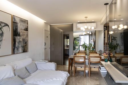 Sala de apartamento para alugar com 2 quartos, 142m² em Gutierrez, Belo Horizonte