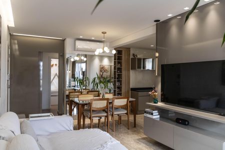 Sala de apartamento para alugar com 2 quartos, 142m² em Gutierrez, Belo Horizonte