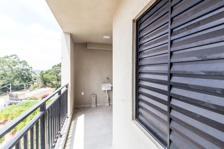 Varanda de apartamento para alugar com 1 quarto, 43m² em Outeiro de São Fernando, Barueri