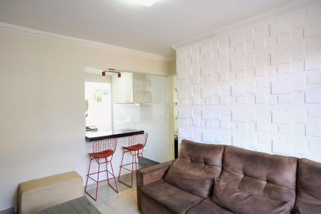 Sala de apartamento para alugar com 3 quartos, 90m² em Cachoeirinha, Belo Horizonte