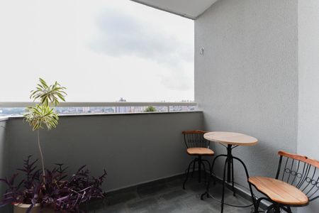 Varanda da sala de apartamento à venda com 2 quartos, 70m² em Jardim das Laranjeiras, São Paulo