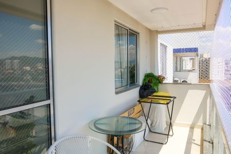 Varanda da Sala de apartamento para alugar com 2 quartos, 75m² em Engenho de Dentro, Rio de Janeiro