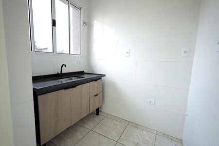 Cozinha de casa para alugar com 2 quartos, 80m² em Vila Marina, Santo André