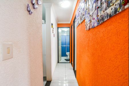 Corredor de apartamento à venda com 2 quartos, 44m² em Vila Aquilino, Santo André