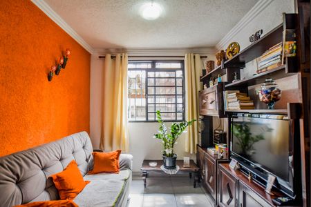 Sala de apartamento à venda com 2 quartos, 44m² em Vila Aquilino, Santo André