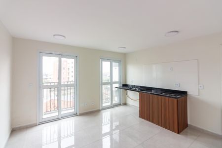 Sala e Cozinha de apartamento para alugar com 1 quarto, 33m² em Novo Osasco, Osasco